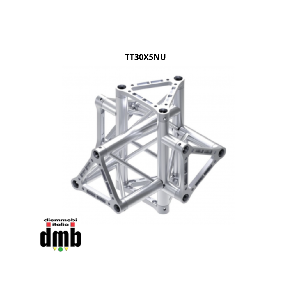 TEKPRO - TT30X5NU - INCROCIO TRIANGOLARE SEZ 29 CM 5 VIE VERSO BASSO