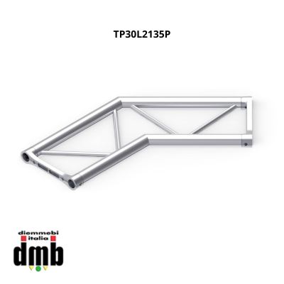 TEKPRO - TP30L2135P - TRUSS ANGOLO SEZ PIATTA 29 CM 2 VIE 135° P TRUSS