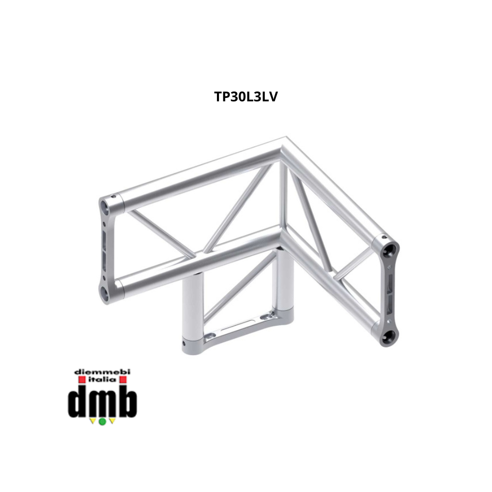 TEKPRO - TP30L3LV - ANGOLO SEZ PIATTA 29 CM 3 VIE 90° SX V