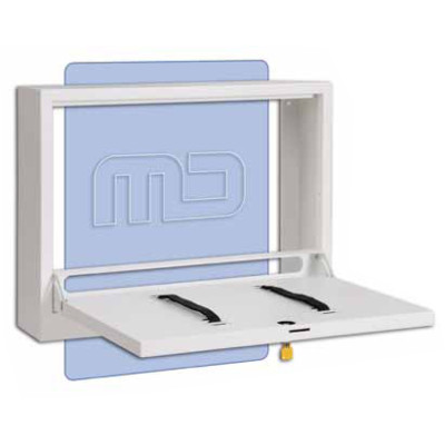 MD ITALY - SNB50 - Armadietto/supporto da parete per notebook e/o accessori