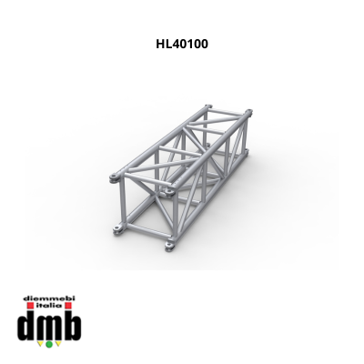 TEKPRO - HL40100 - TRALICCIO HL ANTITORSIVO SEZ QUADRA 40 CM LUNGHEZZA 100 CM