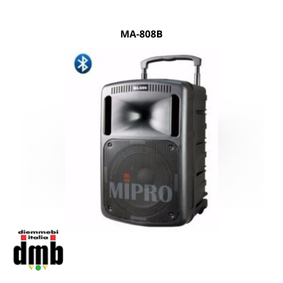 MIPRO - MA-808B - Amplificazione portatile da 267/456W a batteria e corrente