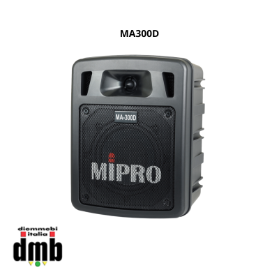 MIPRO - MA300D - Amplificazione portatile 60/102W a batteria e corrente bluetooth