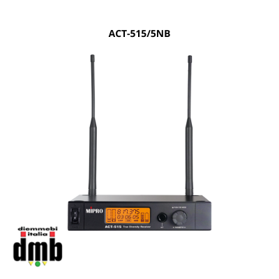 MIPRO - ACT-515/5NB - Ricevitore singolo - UHF ACT - Banda 24MHz - PC Control