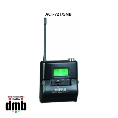 MIPRO - ACT-72T/5NB - Trasmettitore Belt Pack ACT-UHF