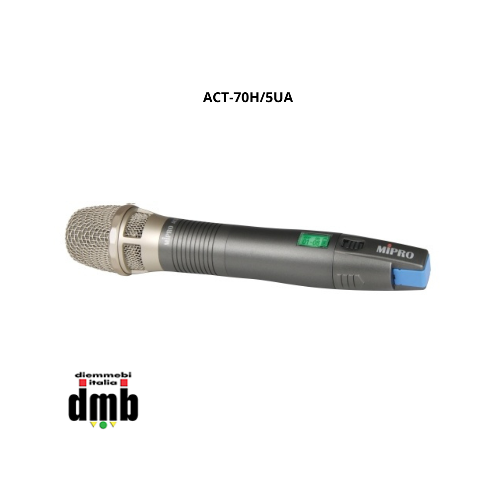 MIPRO - ACT-70H/5UA - Trasmettitore impugnatura ACT-UHF Wideband