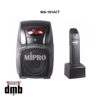 MIPRO - MA-101ACT - Amplificazione con ricevitore ACT 97 canali - Potenza 30W