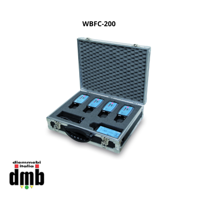 ALTAIR - WBFC-200 - Flight case per 4 beltpack serie compact e caricatore