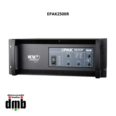 KV2 AUDIO - EPAK2500R - Amplificatore (La soluzione ES montata su rack)