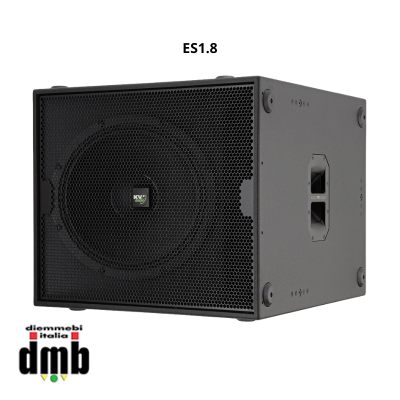 KV2 AUDIO - ES1.8 - Subwoofer attivo ad alto rendimento