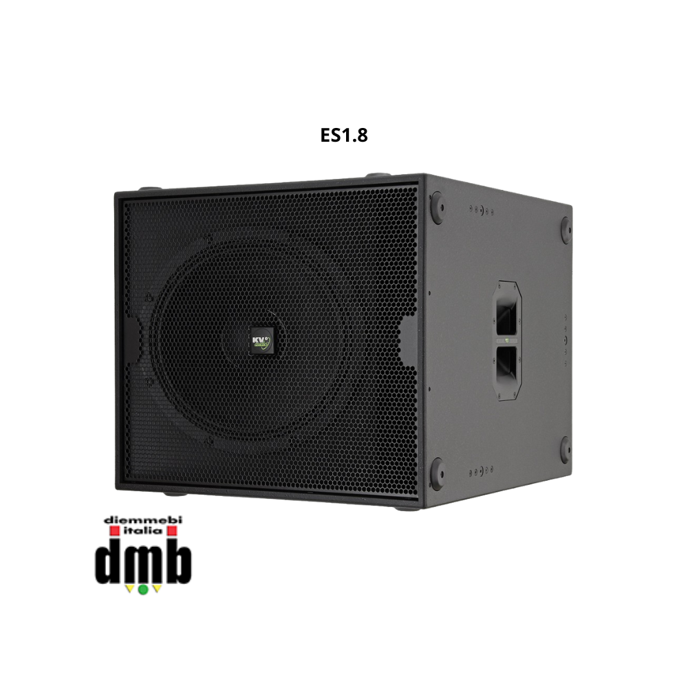 KV2 AUDIO - ES1.8 - Subwoofer attivo ad alto rendimento