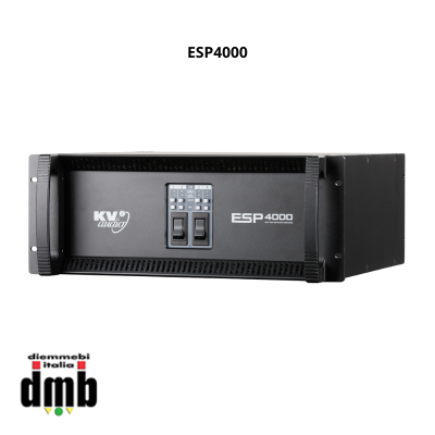 KV2 AUDIO - ESP4000 - Amplificatore ad alta definizione montato su rack