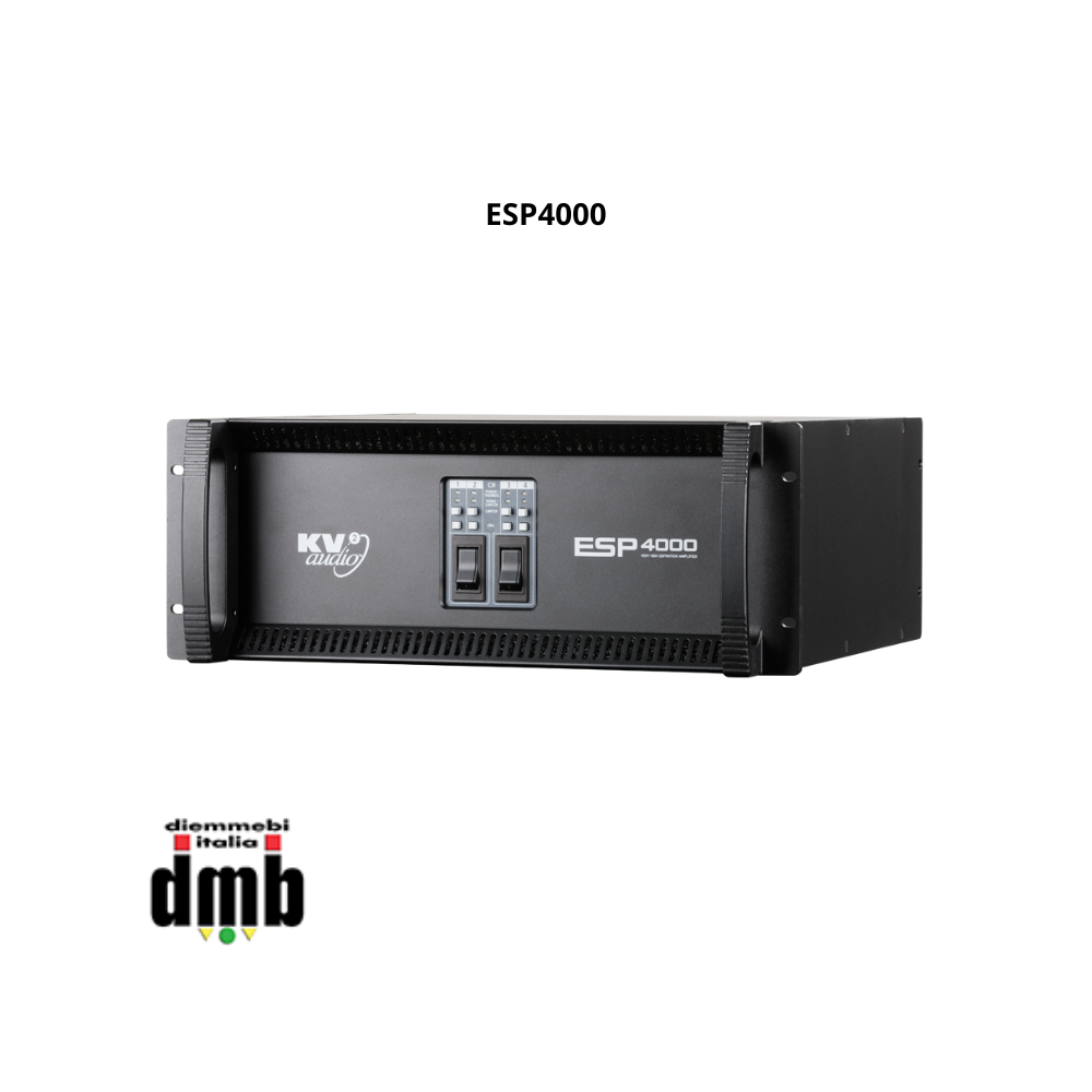 KV2 AUDIO - ESP4000 - Amplificatore ad alta definizione montato su rack