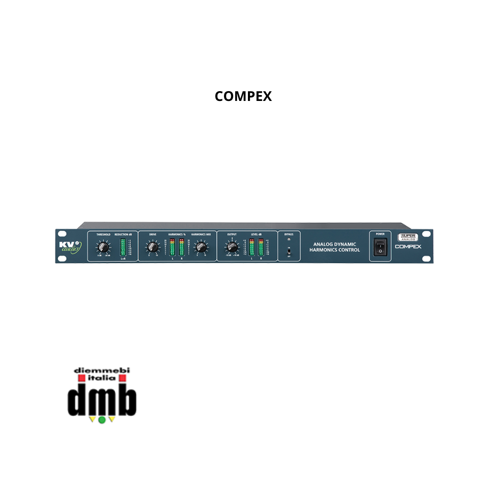 KV2 AUDIO - COMPEX - Unità di controllo dinamico analogico stereo