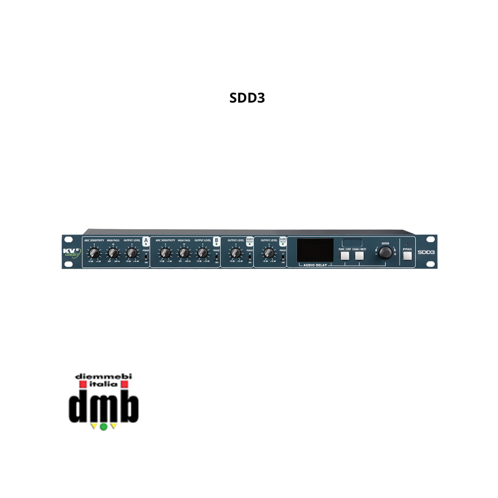 KV2 AUDIO - SDD3 - Super Digital Delay Line