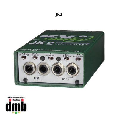 KV2 AUDIO - JK2 - Stereo DI BOX - Driver di linea