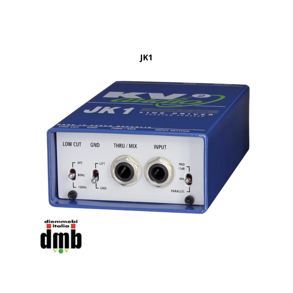 KV2 AUDIO - JK1 - DI BOX attivo - Driver di linea