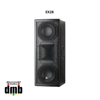 KV2 AUDIO - EX28 - Altoparlante attivo full-range a 2,5 vie