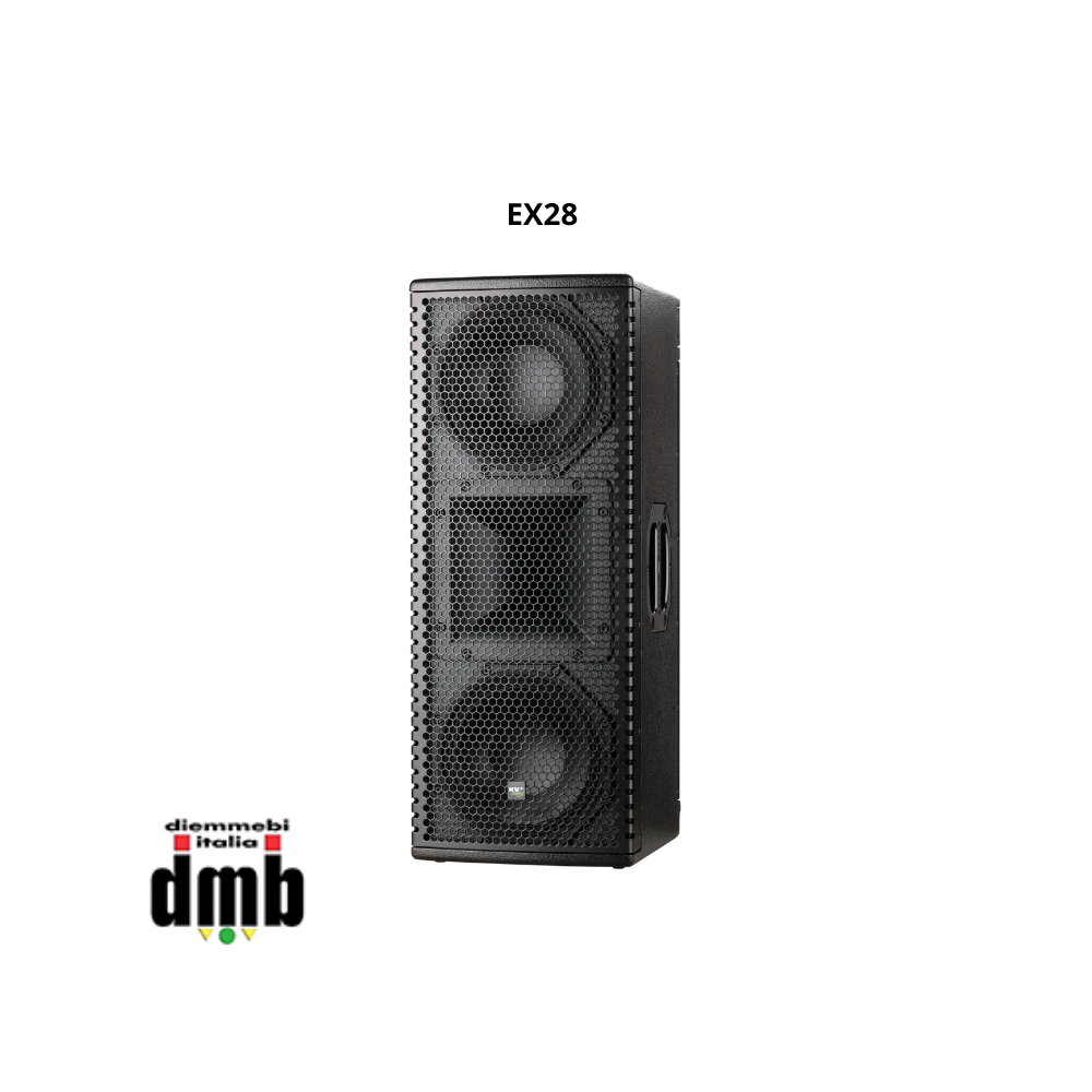 KV2 AUDIO - EX28 - Altoparlante attivo full-range a 2,5 vie