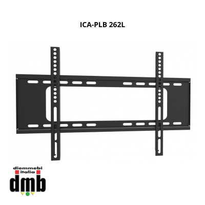 TECHLY - ICA-PLB 262L - Staffa a Muro Fissa Slim TV LED LCD 30-70" Nero