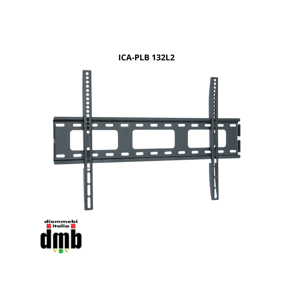 Techly - ICA-PLB 132L2 - Supporto a Muro per TV LED LCD Ultra Slim 40-65'' Fisso