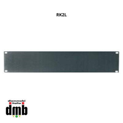 PROEL - RK2L - Pannello cieco 2 unità rack 19"