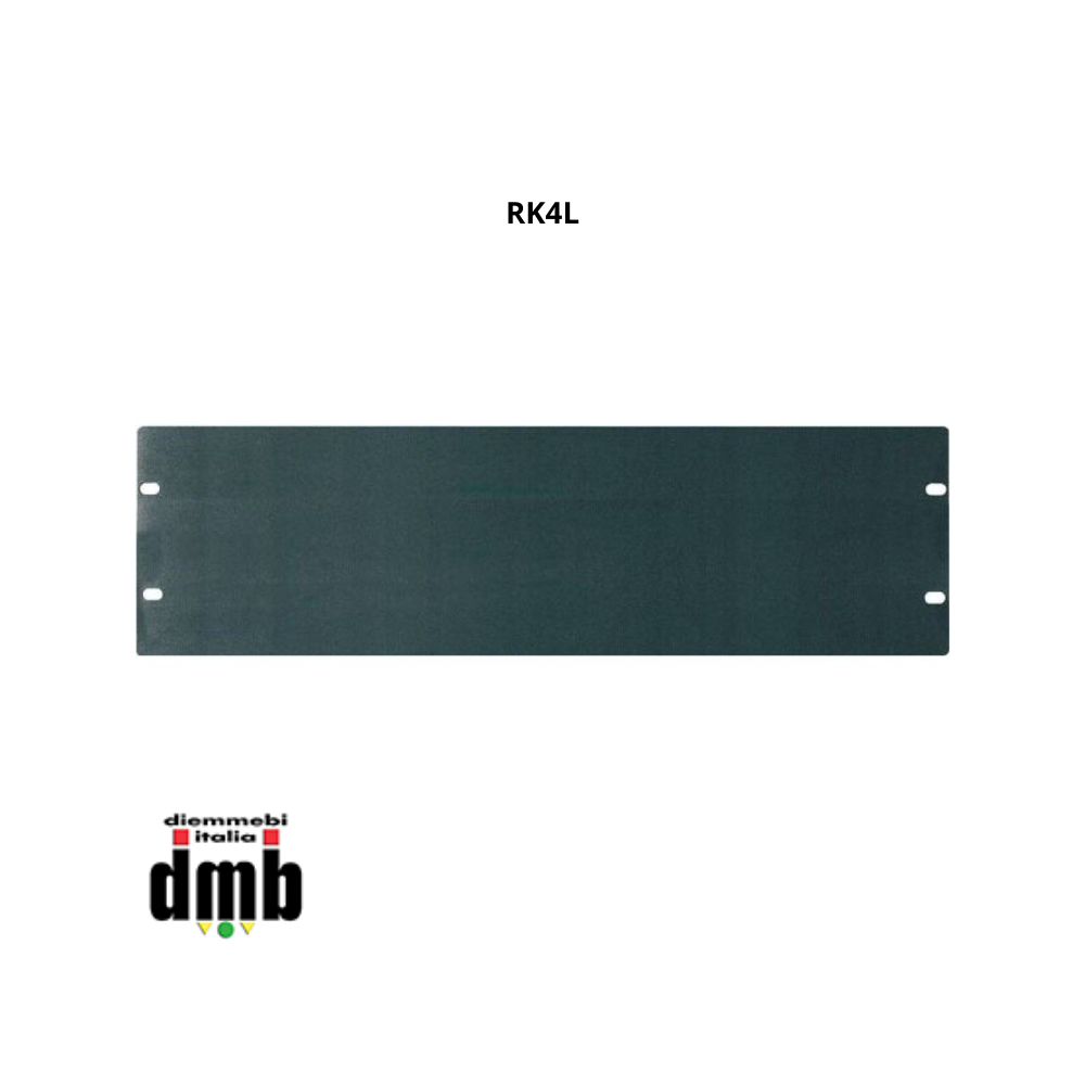 PROEL - RK4L - Pannello cieco 4 unità rack 19"