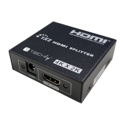 TECHLY - IDATA HDMI-4K230 - Splitter HDMI 4K UHD 3D a 2 vie