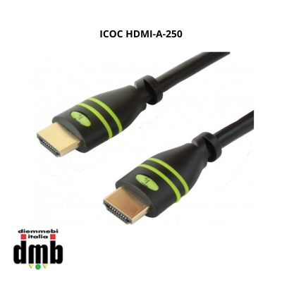 TECHLY - ICOC HDMI-A-250 - Cavo HDMI™ High Speed Amplificato M/M 25,0 m