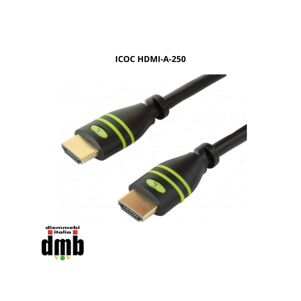 TECHLY - ICOC HDMI-A-250 - Cavo HDMI™ High Speed Amplificato M/M 25,0 m