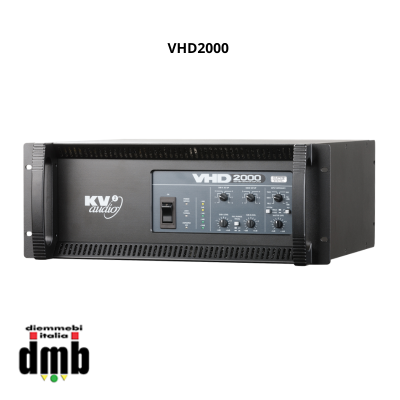 KV2 AUDIO - VHD2000 - Controllo e amplificazione del sistema