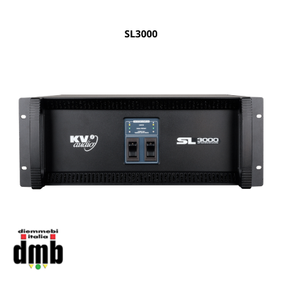 KV2 AUDIO - SL3000 - Amplificatore montato su rack