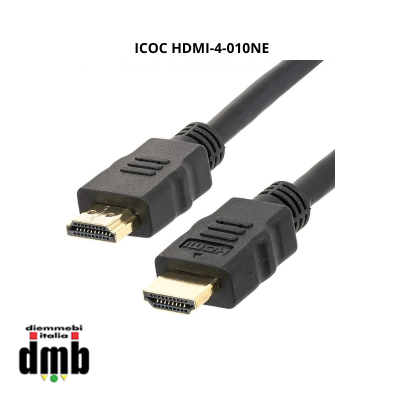 TECHLY - ICOC HDMI-4-010NE - Cavo High Speed HDMI™ con Ethernet 1 metri