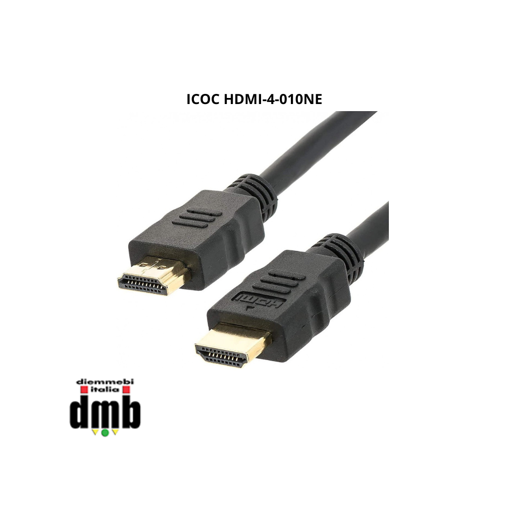 TECHLY - ICOC HDMI-4-010NE - Cavo High Speed HDMI™ con Ethernet 1 metri