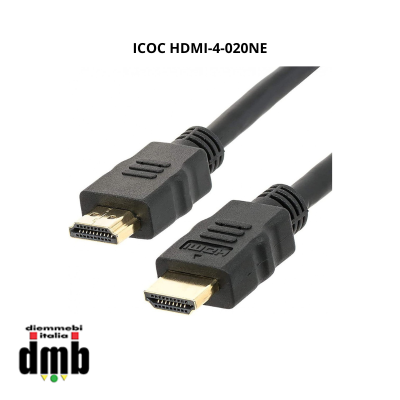 TECHLY - ICOC HDMI-4-020NE - Cavo High Speed HDMI™ con Ethernet 2 metri