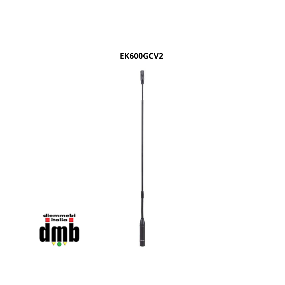 PROEL - EK600GCV2 - Microfono a condensatore professionale gooseneck da 60 cm