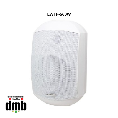 LUCKY TONE - LWTP-660W/B - Diﬀusore a 2 vie da parete IP56" - Woofer 6