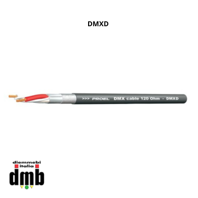 PROEL - DMXD - Matassa Cavo professionale DMX ad impedenza costante da 100 M