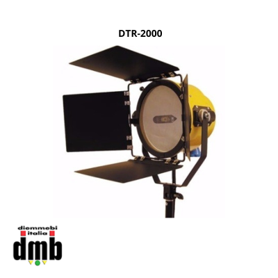 DYNACORE - DTR-2000 - Faro alogeno per fotografia FocusBeam 2000W da studio