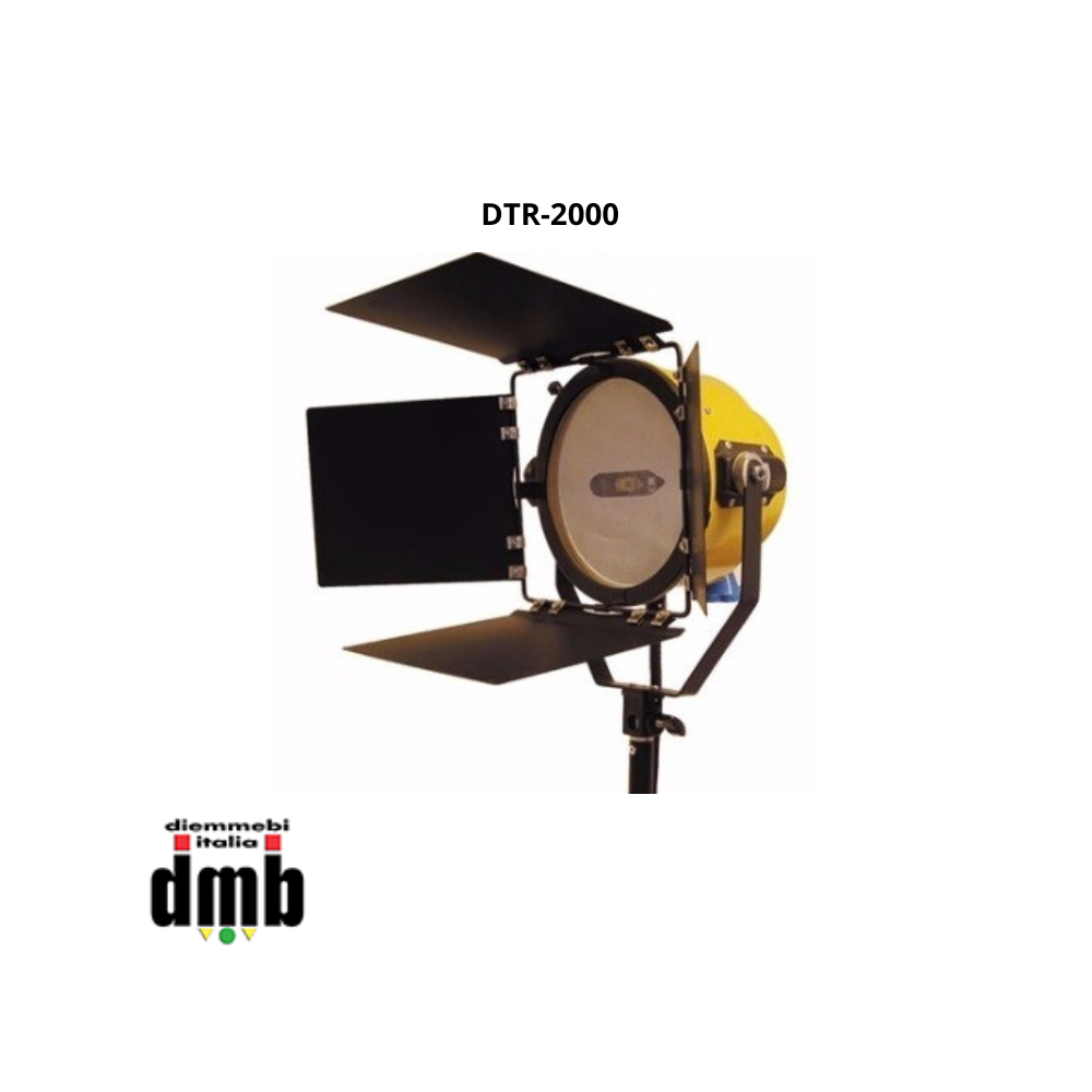 DYNACORE - DTR-2000 - Faro alogeno per fotografia FocusBeam 2000W da studio