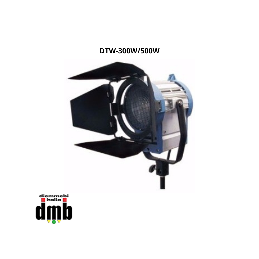 DYNACORE - DTW-300W/500W - Faro Fresnel Studio Spot Light 300/500W