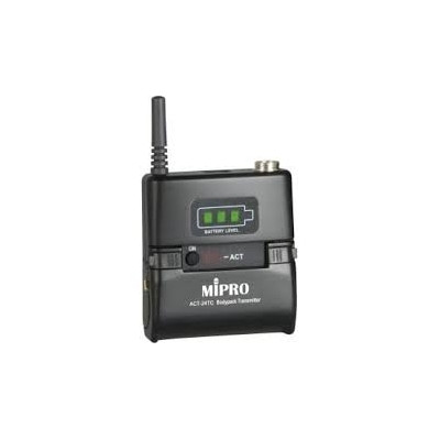 MIPRO - ACT-2401/24T - Kit Radiomicrofono con Ricevitore singolo ACT 12 canali + Trasmettitore Belt pack
