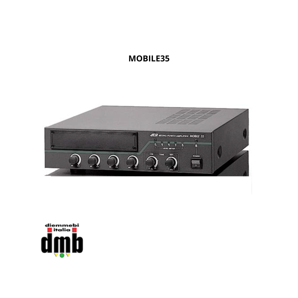 JD MEDIA - MOBILE35 - Amplificatore P.A da 35 Watt per dispositivi mobili