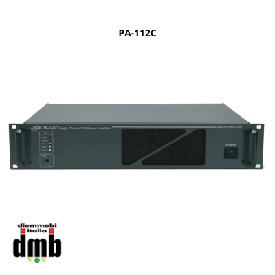 JD MEDIA - PA-112C - Amplificatore Finale di potenza 1 canale 100V 120W RMS