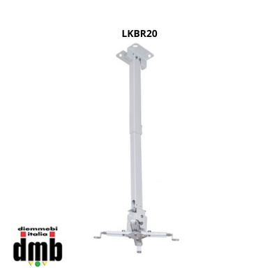 LINK - LKBR20 - Supporto per Proiettori peso Max 15 Kg Bianco