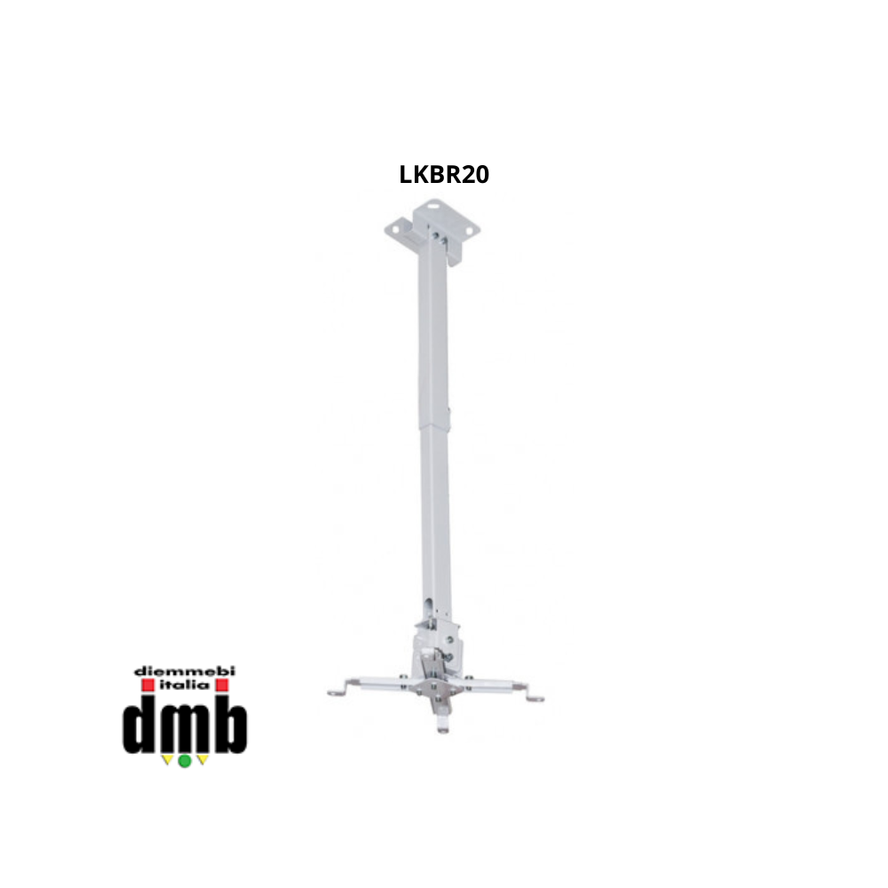 LINK - LKBR20 - Supporto per Proiettori peso Max 15 Kg Bianco