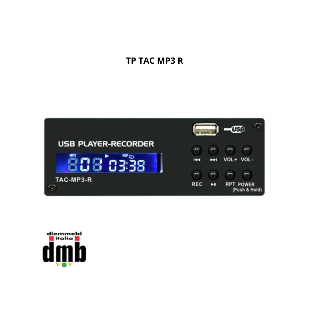 TOPP PRO - TP TAC MP3 R - Modulo registratore audio USB