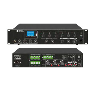 CMX - DA120MT-D+ - Mixer ampliﬁcatore da 120W - Volume regolabile 6 Zone