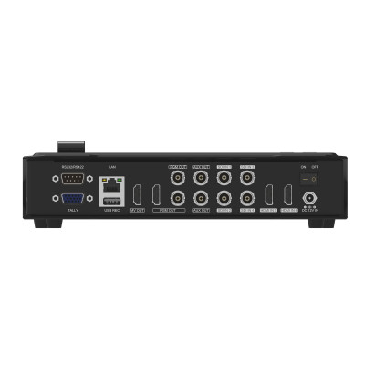 AV Matrix - SHARK S6 - Streaming Video Switcher 6 Canali HDMI/SDI - Schermo Multiview incorporato da 5" - Recorder USB/SDCard