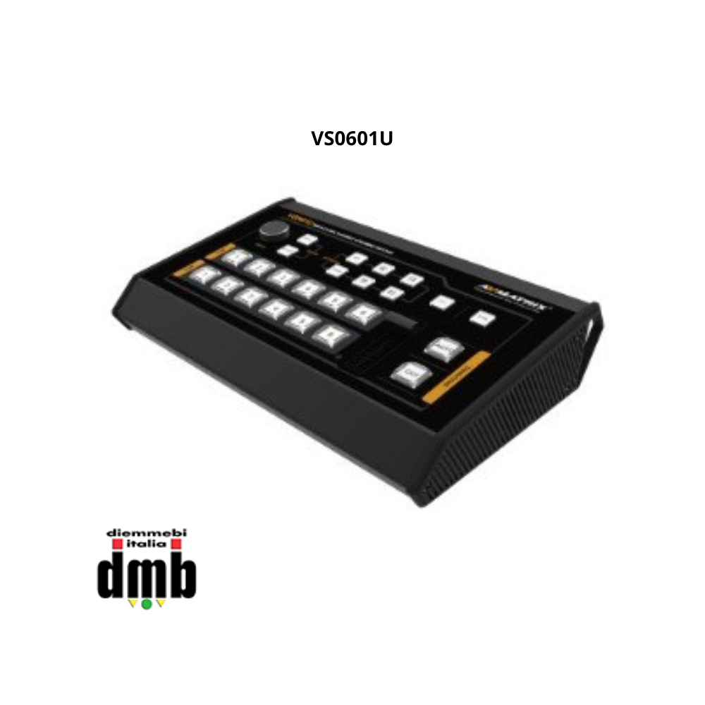 AV Matrix - VS0601U - Streaming Video Switcher 6 Canali Multi-format